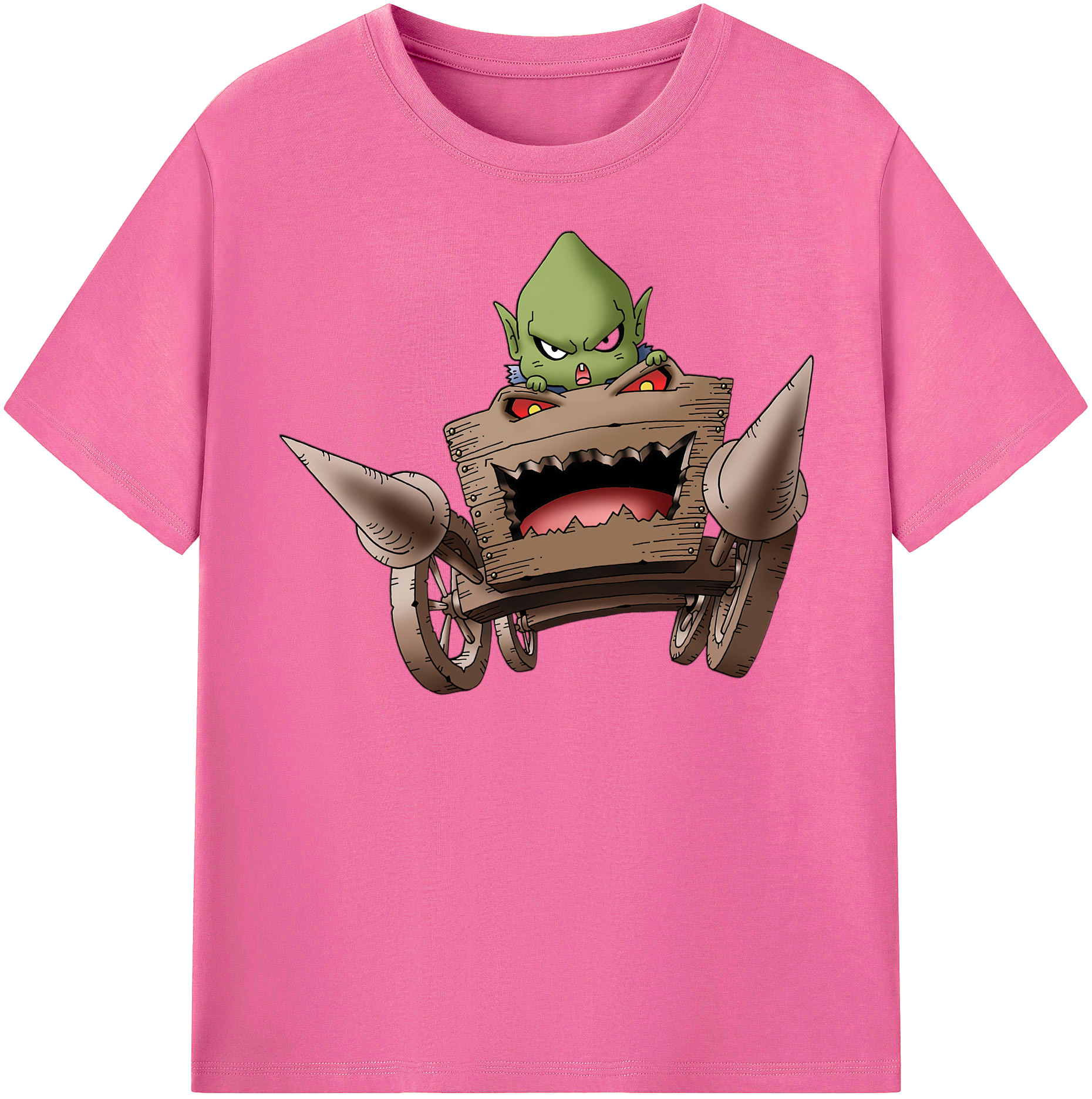 （画像用） ドラゴンクエスト Doragon Kuesuto Dragon Quest レディースカジュアルプリントTシャツ（綿100％）